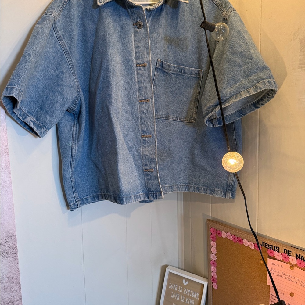 H&M Blue Jean Jacket